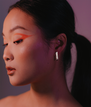 Load image into Gallery viewer, Gold Bar Earrings